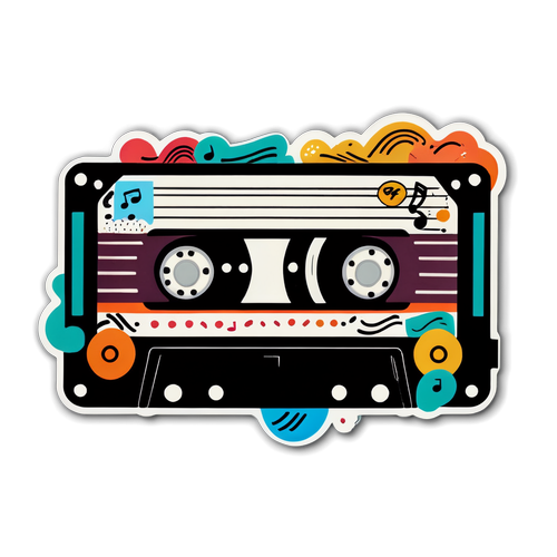 Vintage Vibes Retro Cassette Tape