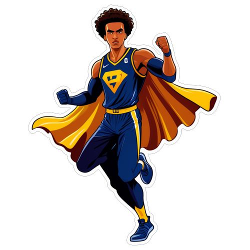 Andres Nembhard bilang Superhero sa Court