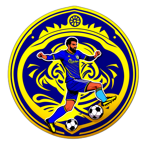 阿爾-納斯爾足球徽章貼紙