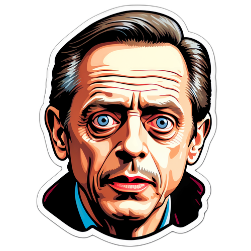 Sticker Comico di Steve Buscemi