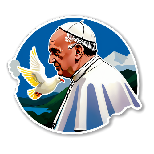 Pope Francis dan Merpati Perdamaian di Tanah Indonesia