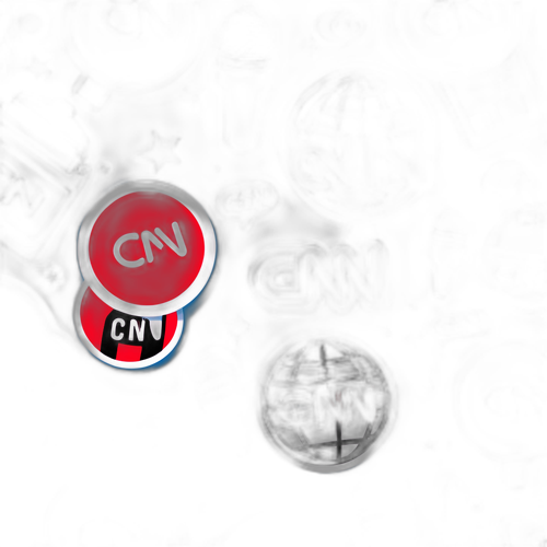 CNN Logo Klistermærke