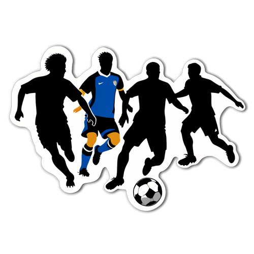 Sticker de Partido de Fútbol