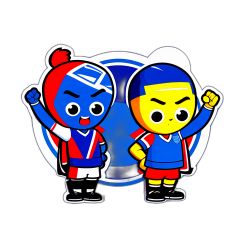 Sticker prietenos de rivalitate între Kilmarnock și Rangers