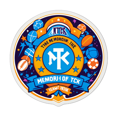 MTK és FTC mérkőzés emlékére készült matrica