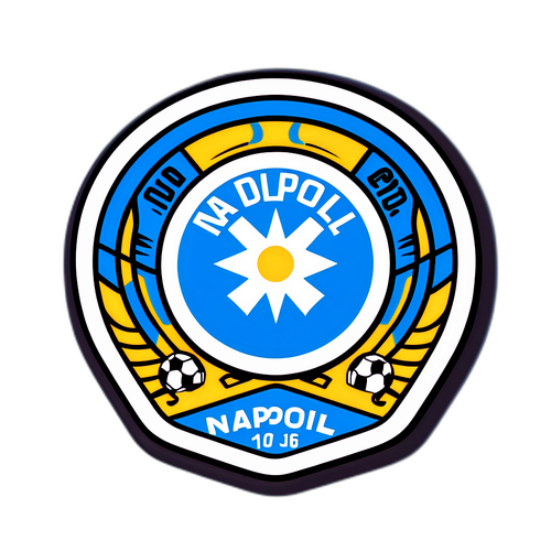 Thiết kế sticker cho đội bóng Napoli
