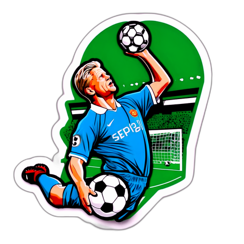 Peter Schmeichel i aktion