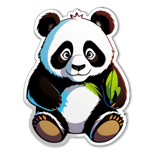 Cuddle Up with Cuties: Meet the Adorable Panda Sticker That Will Melt Your Heart!