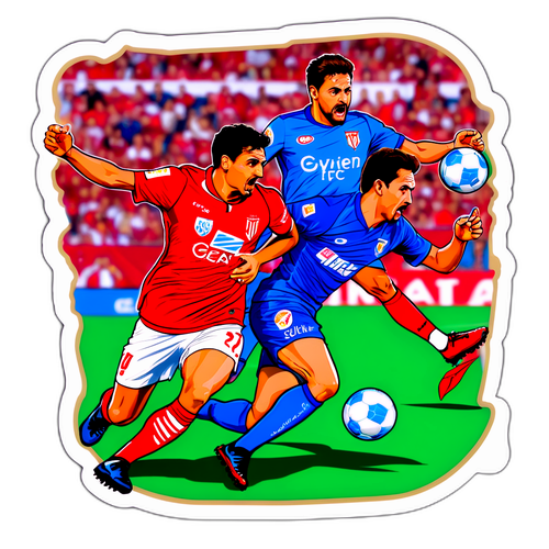 Εντατική σκηνή αγώνα: Sevilla FC εναντίον Getafe