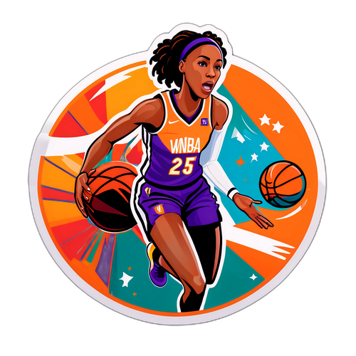 Dynamic na Sticker ng WNBA