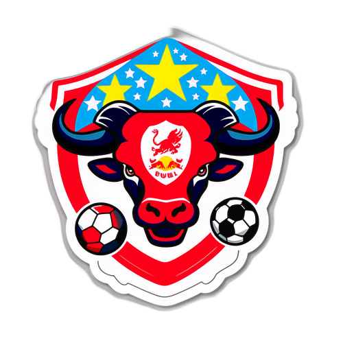 Stiker Crest Red Bull Bragantino