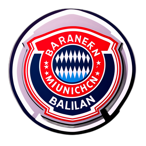 Bayern München Sticker ontwerp