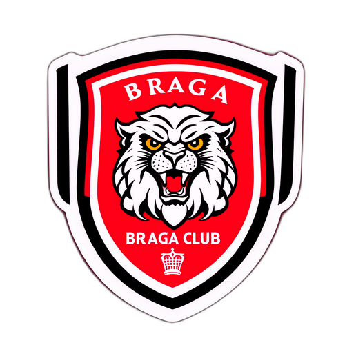 สติกเกอร์โลโก้สโมสรบราก้า