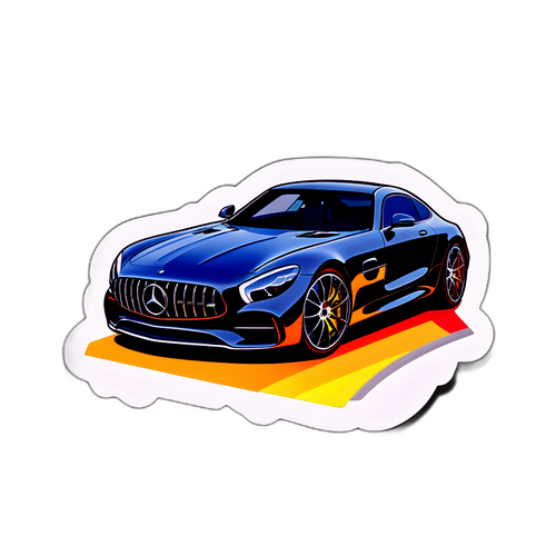 奢华汽车品牌贴纸