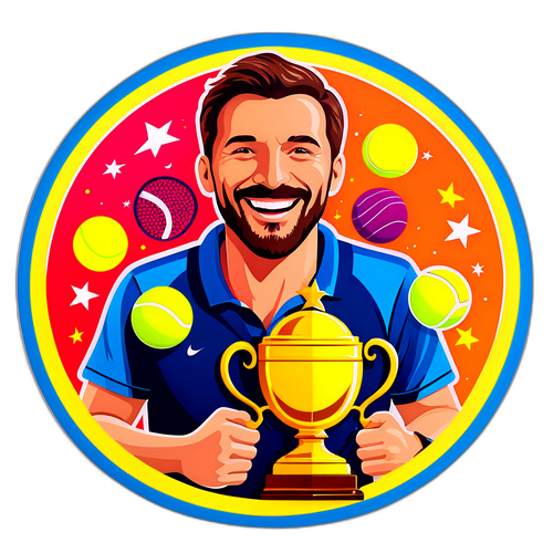 Jan Kodeš s trofejemi