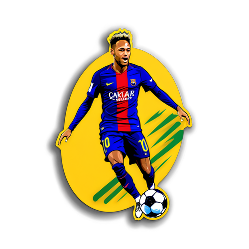 Fodboldfærdigheder i aktion: Neymar