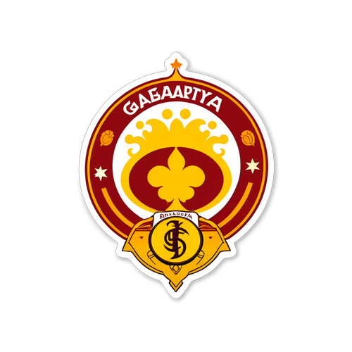 Galatasaray Retro Sticker