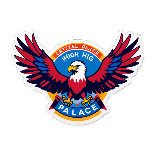 Stiker Crystal Palace - 'Soaring High'