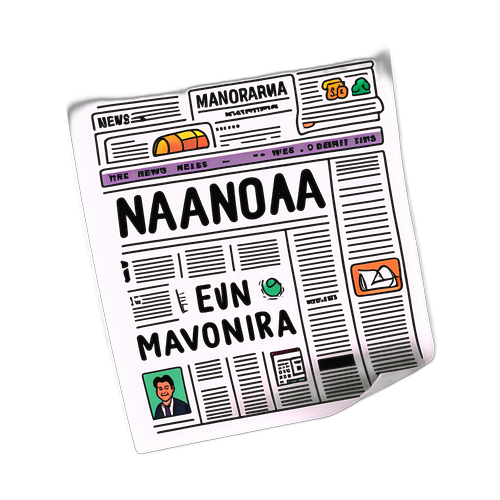 समाचार पत्रिका स्टिकर