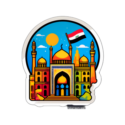 Stickers inspirowane bogatą historią Iraku