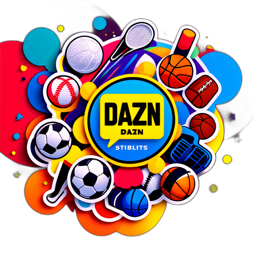 DAZN színes sport ikonok
