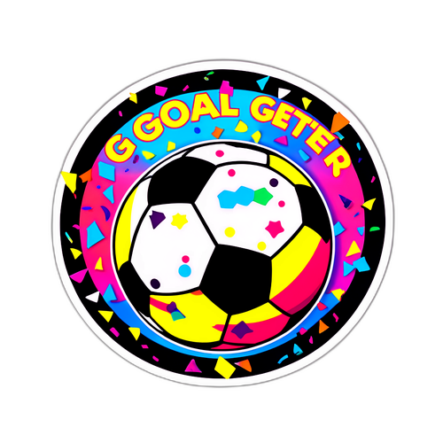 Magandang Sticker ng Soccer Ball