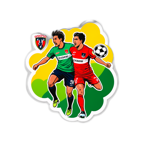 Sticker dinámico de fútbol: Oriente Petrolero vs Wilstermann