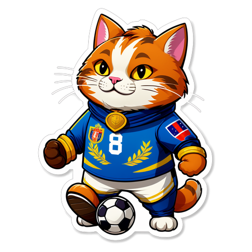 ¡Gato Futbolista con Estilo! La Diversidad de los Trajes Nacionales en las Eliminatorias que Te Hará Reír