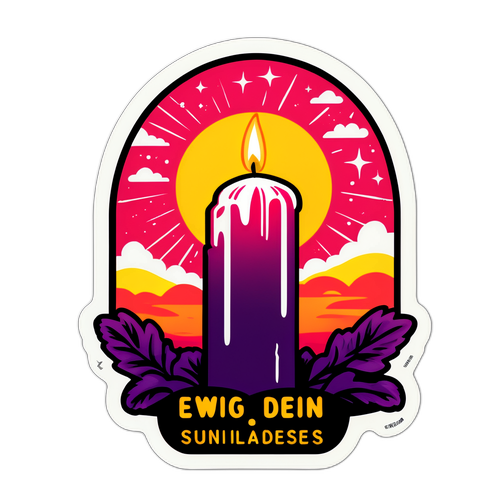 Ewig dein Nostalgie-Aufkleber