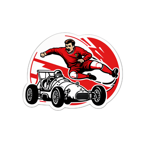 Monza ve Mantova 1911 Eşleşmesi Sticker Tasarımı