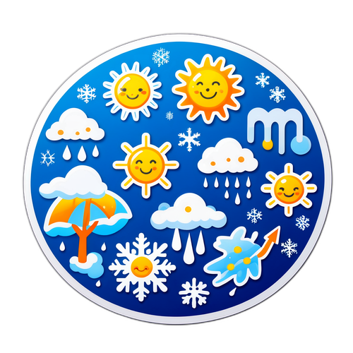 Pagsusuri ng Lagay ng Panahon Sticker