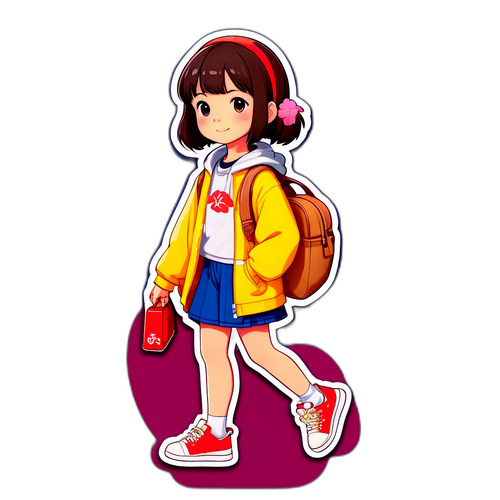 ストリートファッションキャラクター