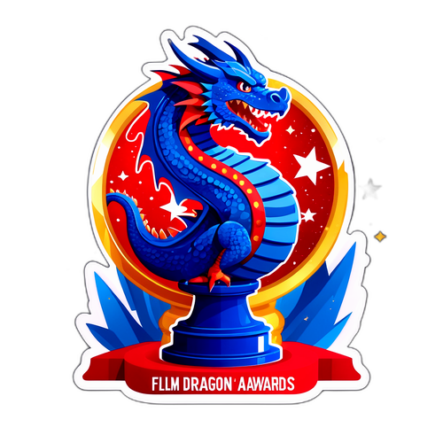 Illustration ng Tropeo ng Blue Dragon Film Awards