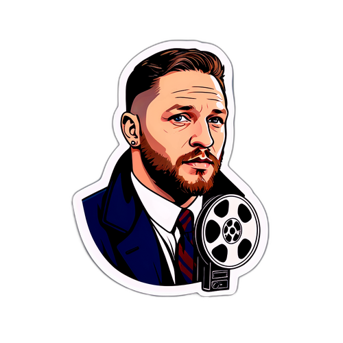 Στιλάτος Πορτρέτο του Tom Hardy με Ταινία