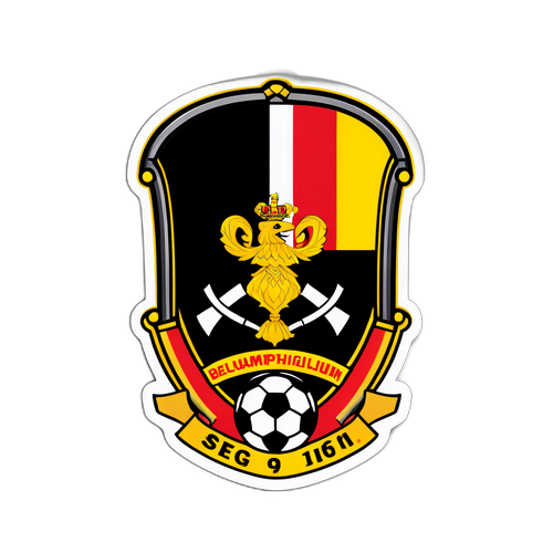 Sticker ter Viering van het Kampioenschap van België