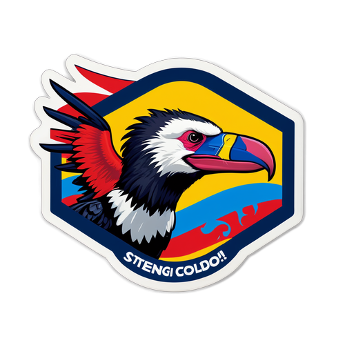 ¡Increíble! El Sticker Que Te Hará Sentir el Orgullo Colombiano Con Cada Vuelo del Cóndor!