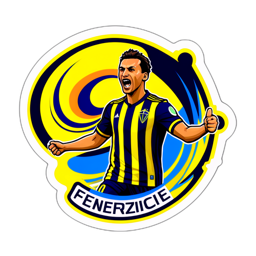 Sporty Fenerbahçe Sticker