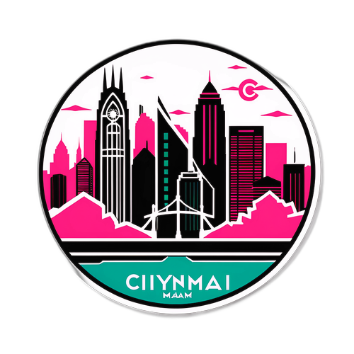 Cincinnati Skyline és Inter Miami Logó