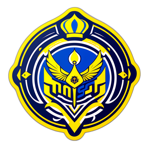 Наклейки з логотипом Аль-Наср