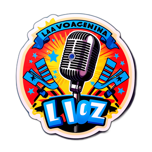 Sticker de La Voz Argentina