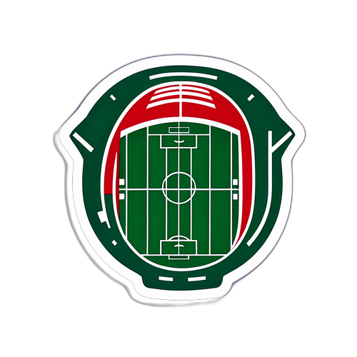 ออกแบบสติกเกอร์สนามฟุตบอล Como