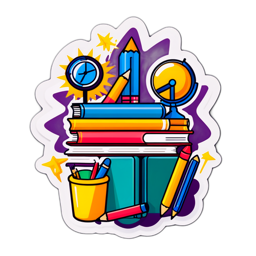 激励学生备考的贴纸