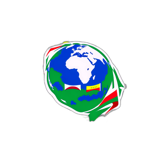 Vlaggen van de deelnemende landen in AFCON 2025