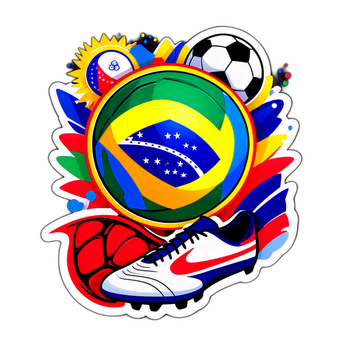 Autocollant de Passion pour le Football