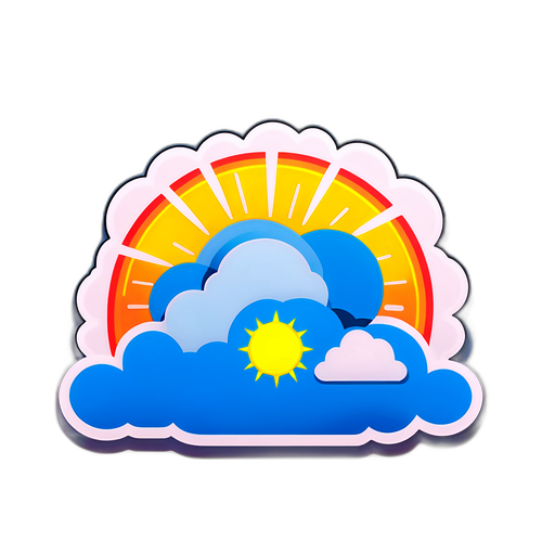 Wetterdarstellung für Morgen