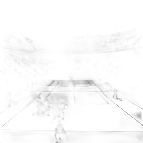 緊張的網球賽氛圍