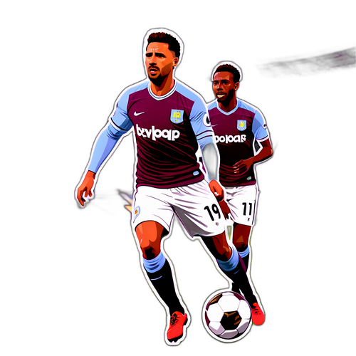 Σχεδίαση διάσημων παικτών της Aston Villa σε δυναμικές στάσεις