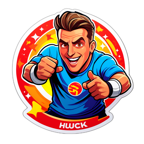 Adesivo Energético de Luciano Huck