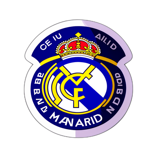 Real Madrid Szurkolói Sál Inspirálta Sticker