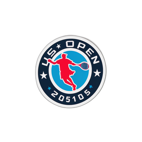 สติกเกอร์โลโก้ US Open 2025